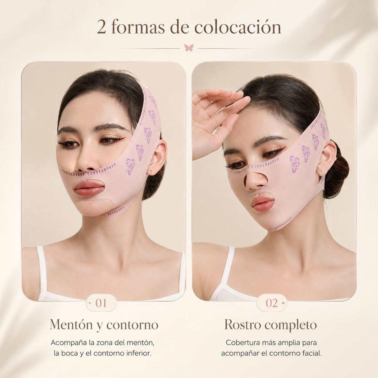 Mascarilla facial reutilizable nueva versi&oacute;n